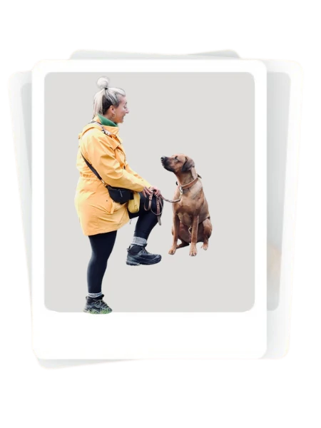 Sabrina mit Babu – Kundenfoto