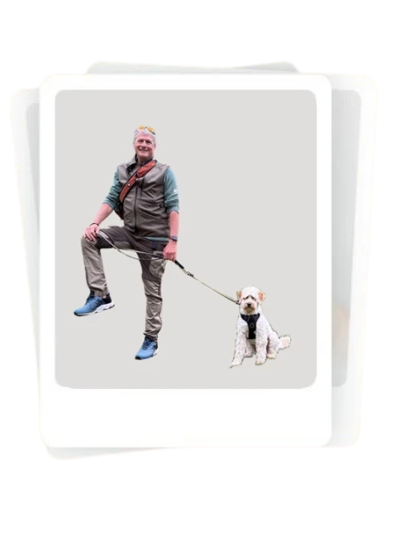 Michael mit Scotty – Kundenfoto